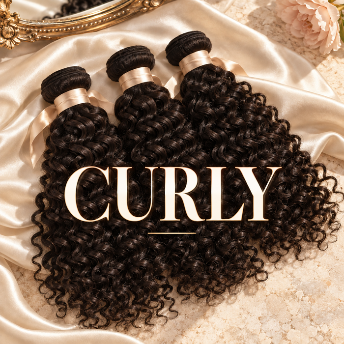 Curly hair