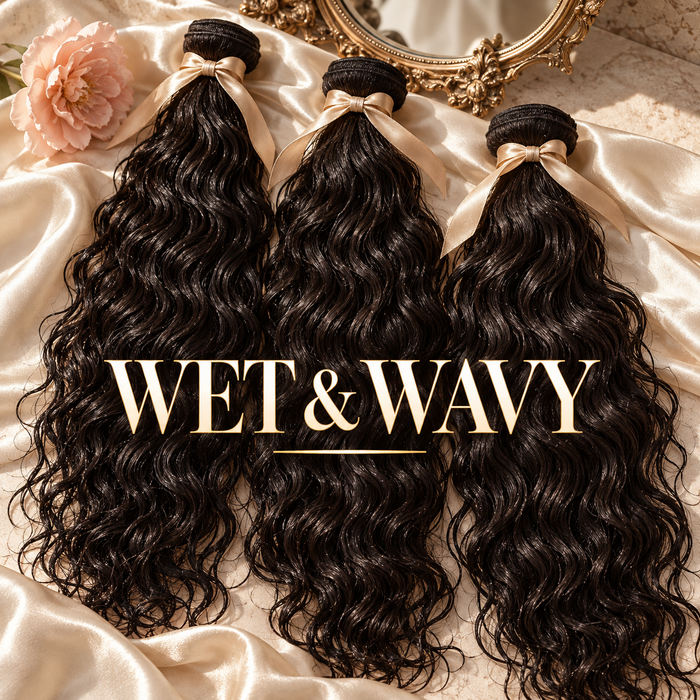 Wet & Wavy hair