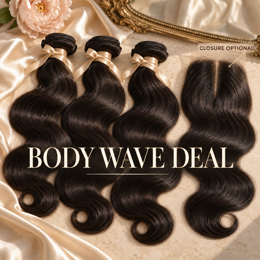 BUNDLE DEAL ~ Body Wave, Deep Curly, Trilliant Wet & Wavy